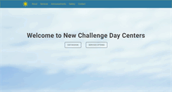 Desktop Screenshot of newchallengedaycenters.com
